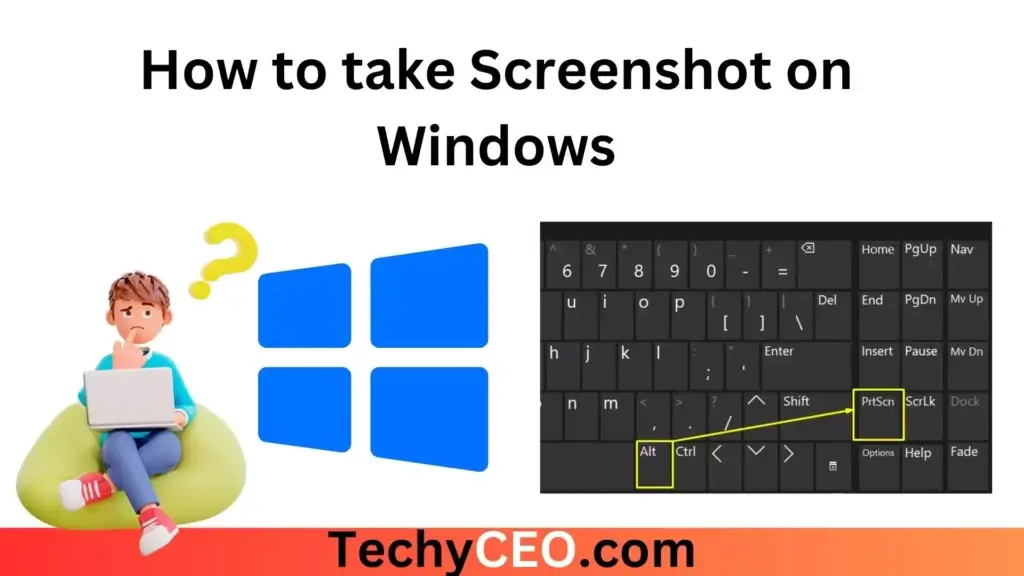 How to take Screenshot on Windows